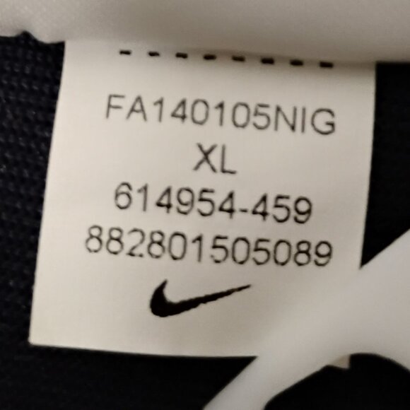 Nike Chicago Bears Women's Jacket Full Zip Fitted Track Navy Orange Like New XL - Picture 7 of 11